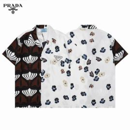 Picture of Prada Shirt Short _SKUPradaM-3XLS11322558